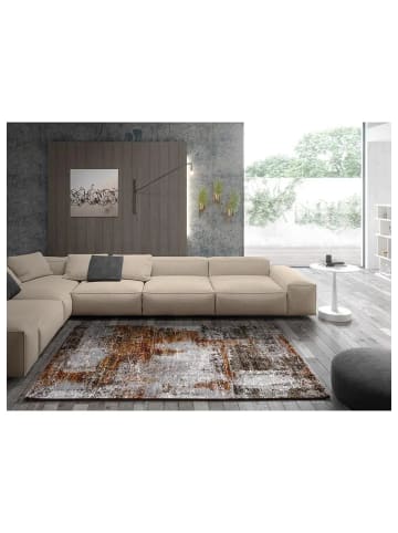 Atticgo Kurzflor-Teppich SHIRAZ in senf