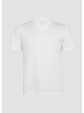 s.Oliver T-Shirt in 0100_weiß