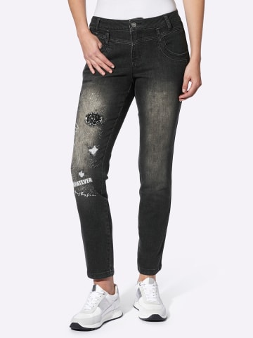 Heine Jeans in anthrazit-grey-denim