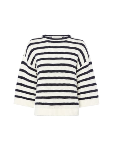 MOSS COPENHAGEN Pullover MSCHLeika Jillena in ecru marine - 0001