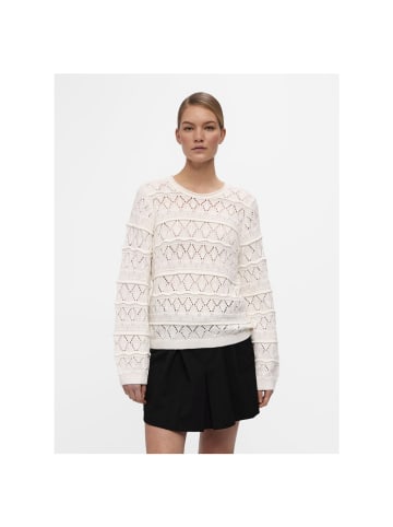 Object Pullover in Cloud Dancer
