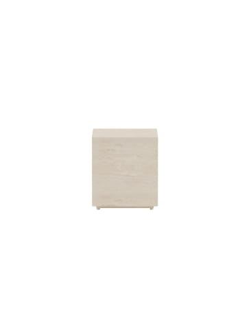 ebuy24 Gartentisch Lissabon Beige 40 x 40 cm