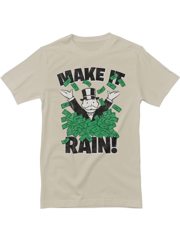 Monopoly T-Shirt "Monopoly Make It Rain T-Shirt" in Khaki