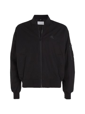 CALVIN KLEIN JEANS Jacke in ck black