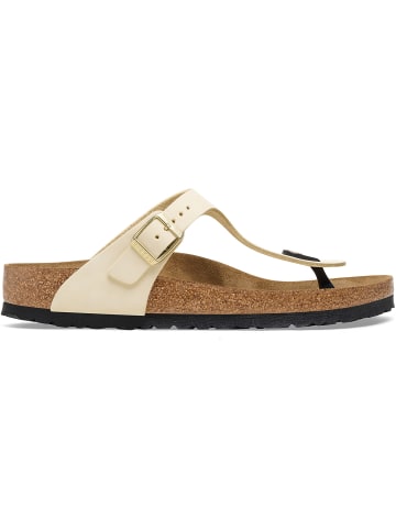 Birkenstock Sandale Gizeh Nubuck Leather in Beige