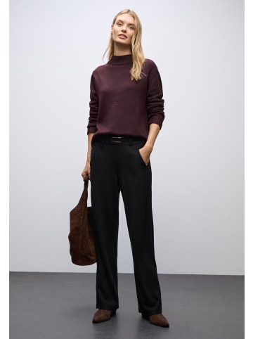 Street One Pullover in aubergine - 0003