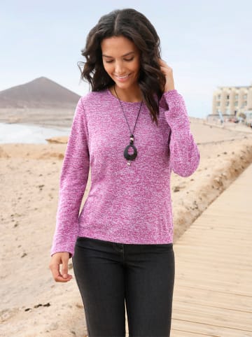 WITT WEIDEN Rundhals-Shirt in erika-meliert