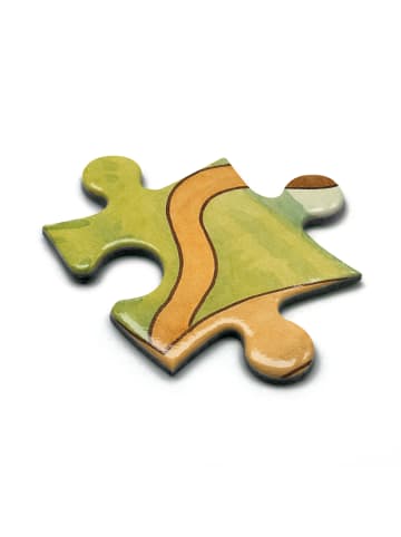 Mr. & Mrs. Panda Puzzle Einhorn Katze Design mit Spruch in Weiß