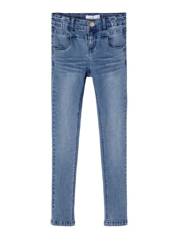 name it Jeans Skinny slim fit NKFPOLLY in medium blue denim