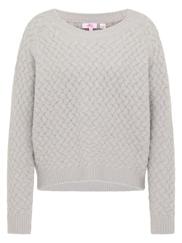 myMo Pullover in Hellgrau