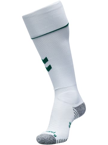 Hummel Hummel Fußball Socken Pro Football Erwachsene Schnelltrocknend in WHITE/EVERGREEN