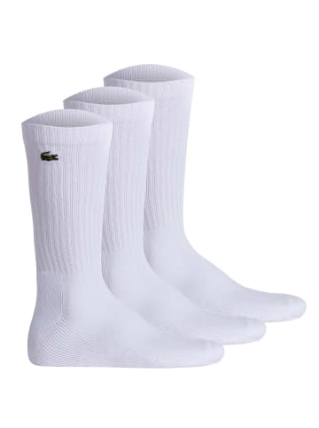 Lacoste Socken 3er Pack in Weiß