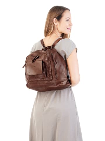 Forty degrees Rucksack in cognac