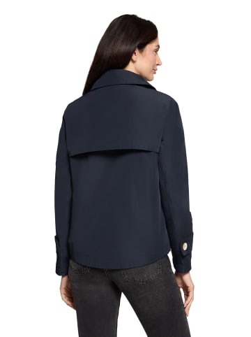 AMBER & JUNE Sommerjacke mit Kragen in Dunkelblau