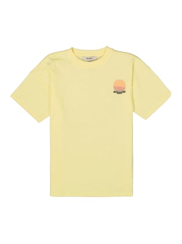 Garcia T-Shirt mit Rückenprint in soft lemon
