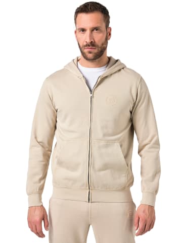 JP1880 Sweatjacke in kitt
