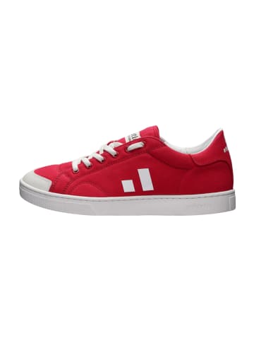 ethletic Canvas Sneaker Active Lo Cut in Cranberry Red | Just White