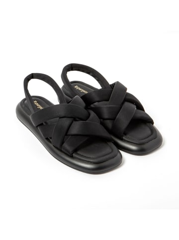 Espargatas by Brasileras Sandalen "Yakai" in Schwarz