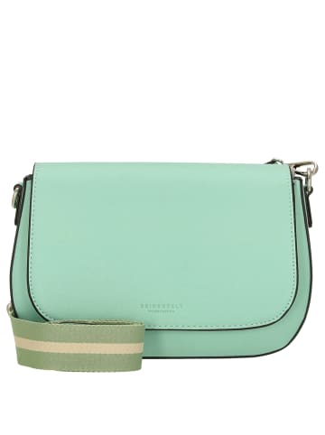 Seidenfelt Lian - Umhängetasche 23 cm (fuchsia) in fresh turquoise