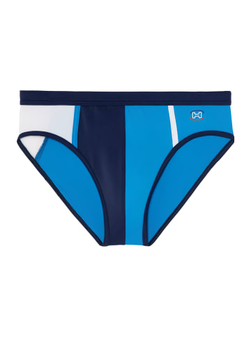 HOM Swim Mini Briefs Waterpolo 1er-Pack in Blau