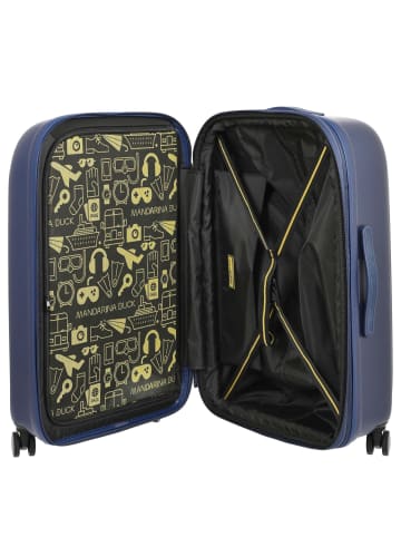 Mandarina Duck Logoduck+ - 4-Rollen-Trolley 70 cm M erw. (deep blue) in deep blue
