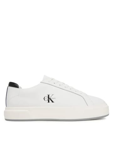 Calvin Klein Sneakers YM0YM01460 in Hellweiß/Schwarz