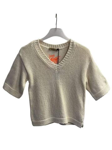 Smith&Soul V-Ausschnitt-Pullover in Offwhite