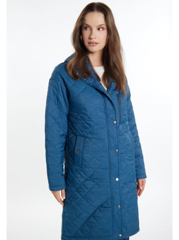 Usha Damen Leichter Steppmantel in Marine