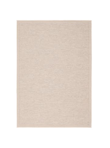 Pergamon In & Outdoor Teppich Flachgewebe Ottawa Bordüre in Beige