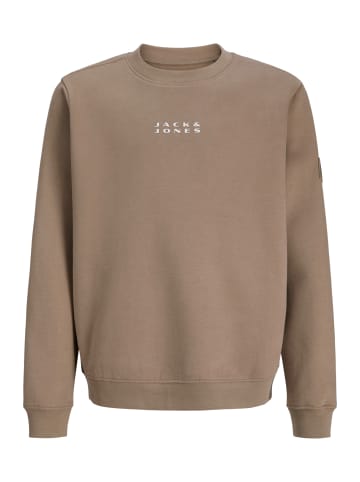 JACK & JONES Junior Sweatshirt 'Point Sweat Badge' in lila