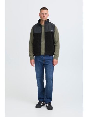 BLEND Plüschweste BHTorte in Schwarz