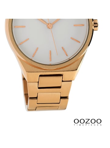 Oozoo Analog-Armbanduhr Oozoo Timepieces rosegold mittel (ca. 34mm)
