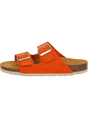Palado Pantoletten Korfu Suede Premium Leather in Orange
