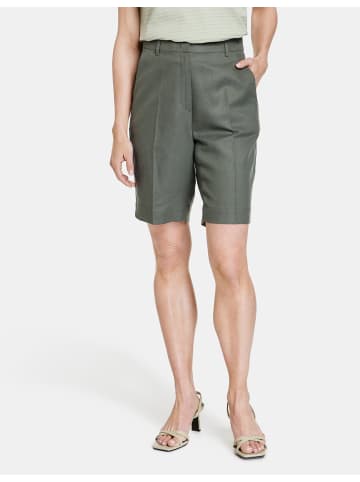 Gerry Weber Hose Freizeit verkürzt in Olive