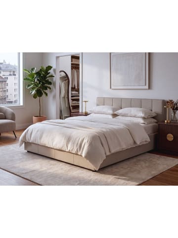 Beliani 2-tlg Doppelbett LAURESSES in Beige