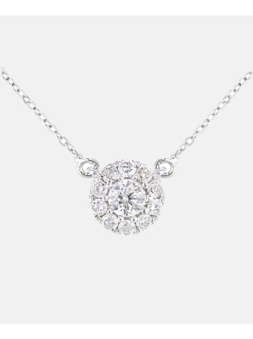 Diamant L'éternel Halskette aus 375 Weißgold mit Diamant