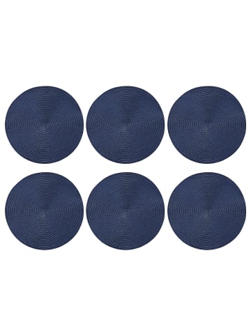 Butlers Tischset AMBIENTE 6er-Set in Blau