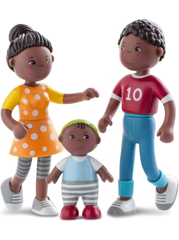 Haba Little Friends 306696 Spielset Familienzeit Zubehör für Biegepuppe Puppe 3+