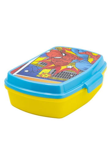 Spiderman Spiderman Kinder Brotdose – Lunchbox Pausenbox Schulbrotbox in Gelb