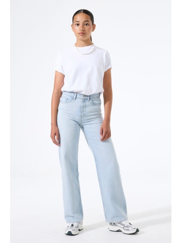 Garcia High Waist Straight Ilvy Jeanshose in bleached