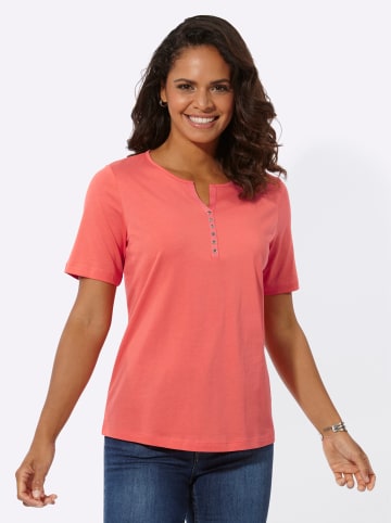 WITT WEIDEN Kurzarmshirt in koralle