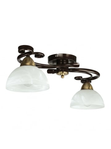 Licht-Erlebnisse Deckenlampe (B)24 x (L)70 x (H)12 cm in Schwarz Gold
