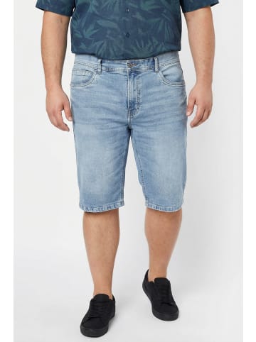Men Plus Bermuda in bleached denim