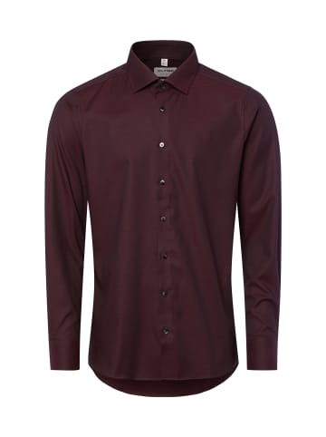 OLYMP  Businesshemd in aubergine - 0003