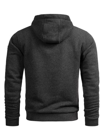 Alessandro Salvarini Hoodie AS-295 in Dunkelgrau