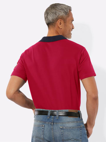 Sieh an! Poloshirt in rot