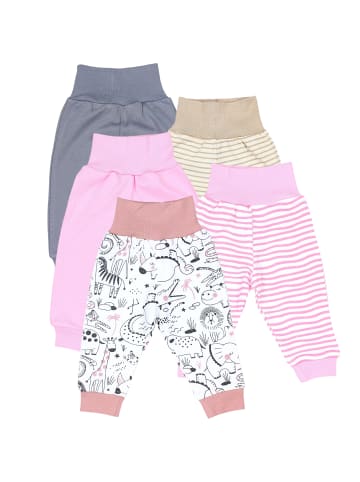 TupTam Baby Pumphose 5er Pack in beige/rosa