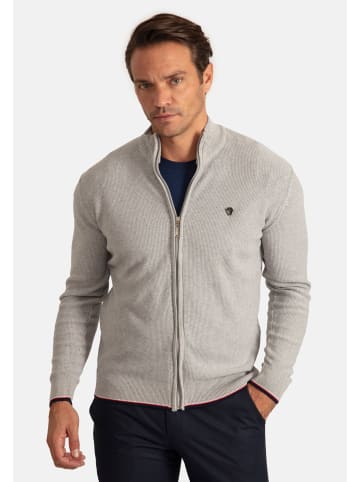 SIR RAYMOND TAILOR Strickjacke Sydney in Grey Melange