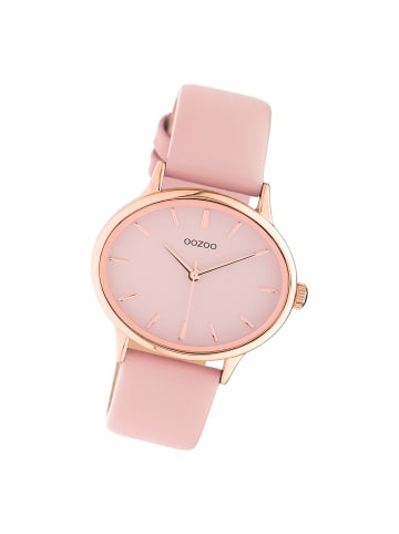 Oozoo Armbanduhr Oozoo Timepieces rosa extra groß (ca. 38x31mm)