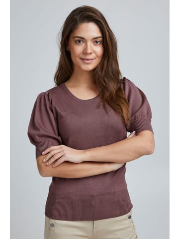 Fransa 3/4 Arm-Pullover in braun